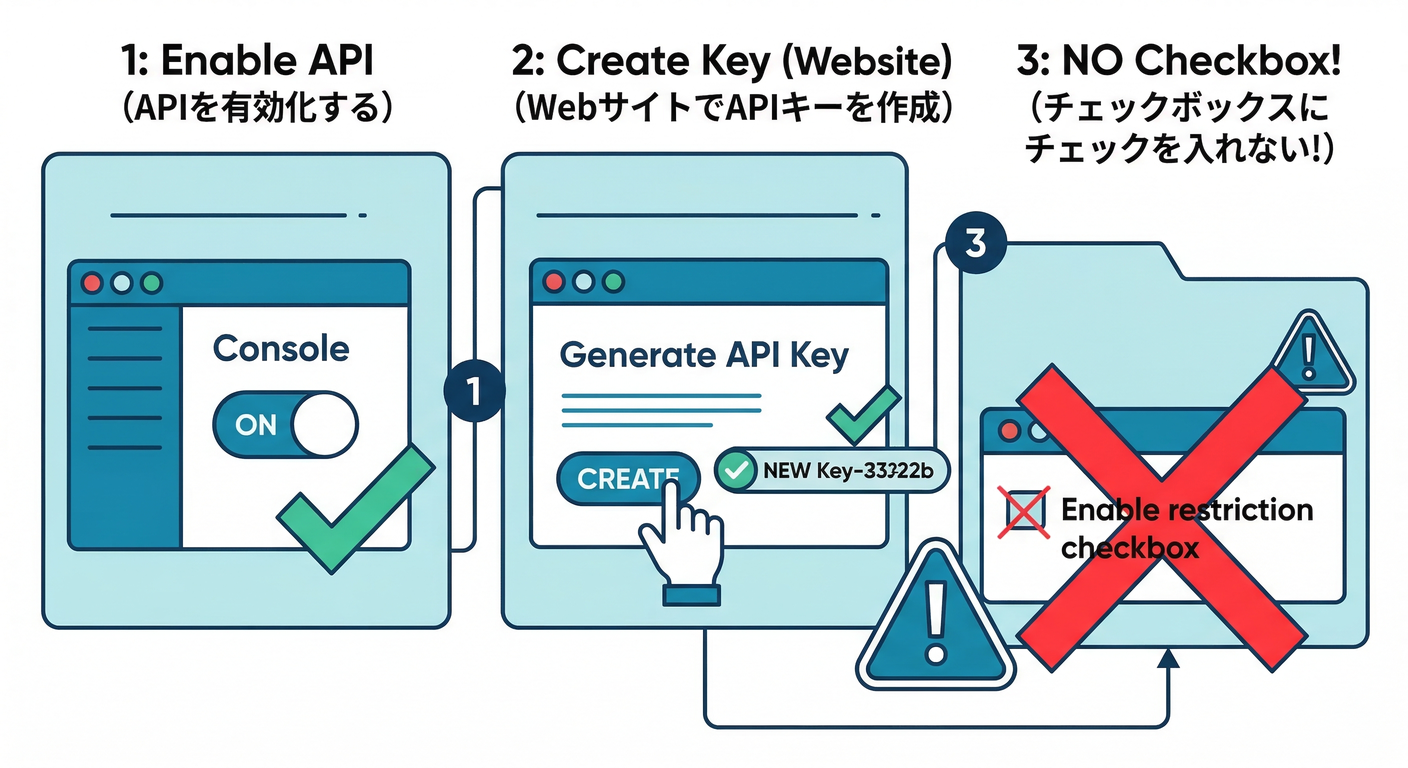 Console Setup Steps