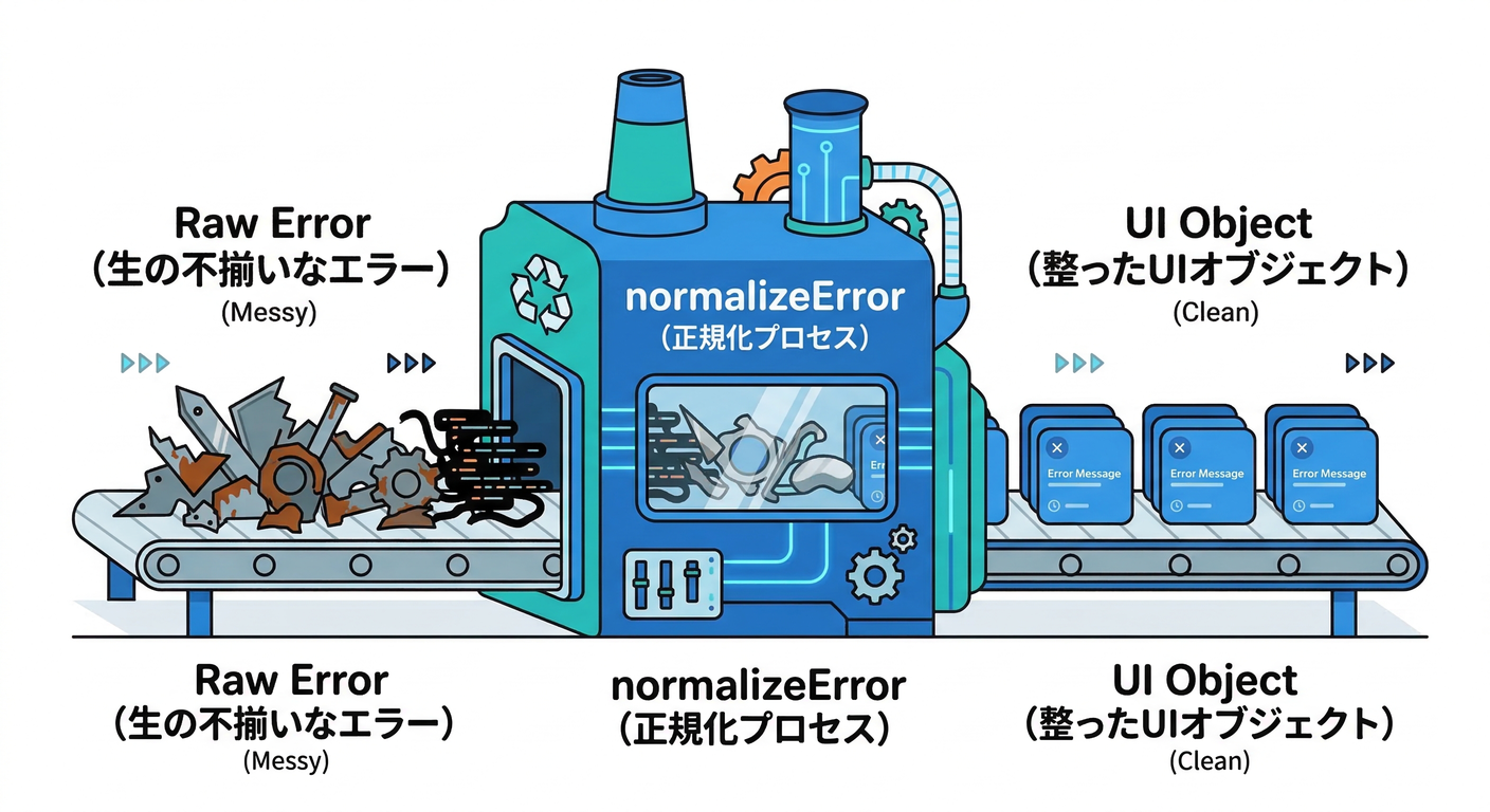 Error Normalization Flow