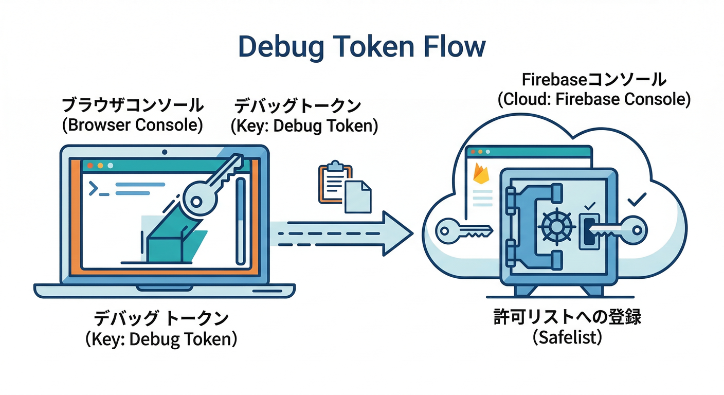 Debug Token Flow