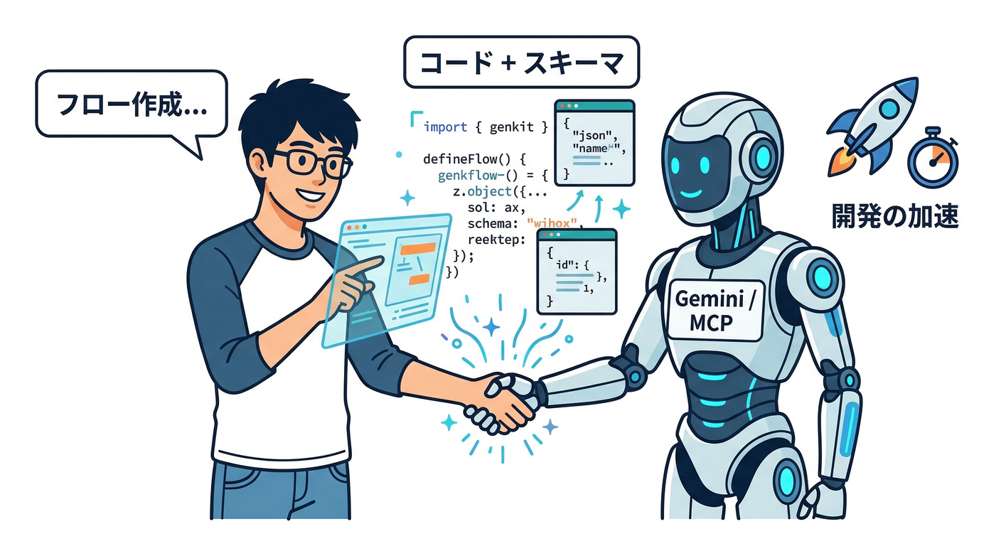 Accelerating Genkit Dev with AI Agents