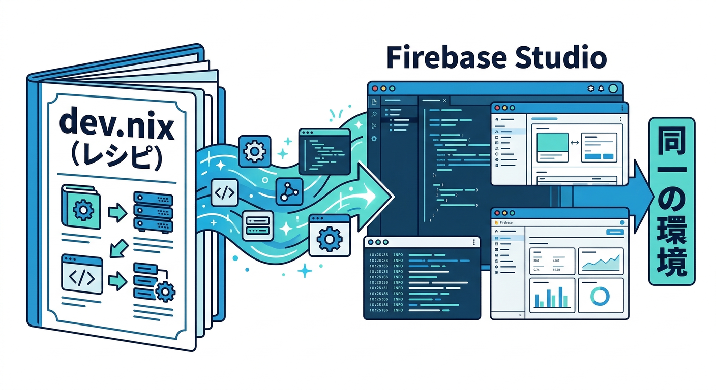 dev.nix = 環境のレシピ