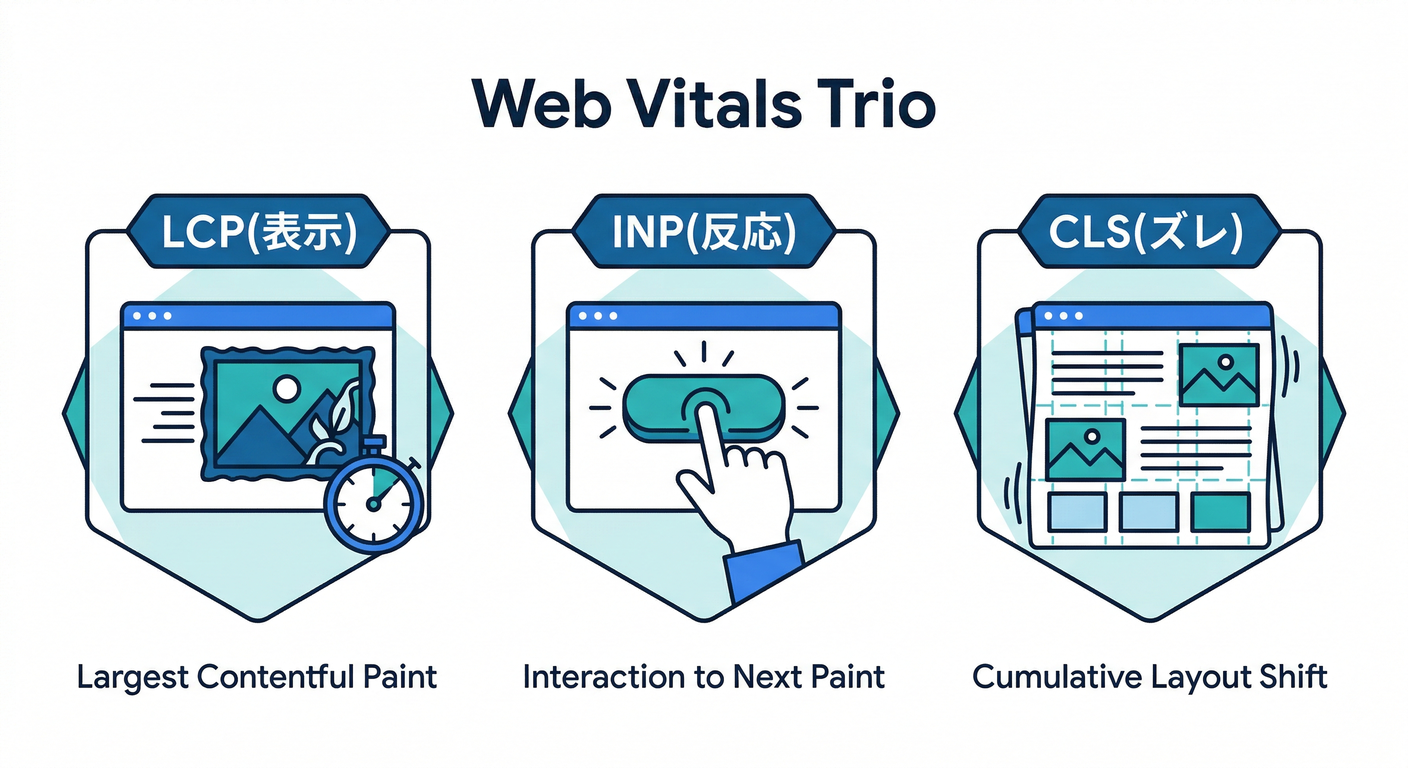 Web Vitals Trio