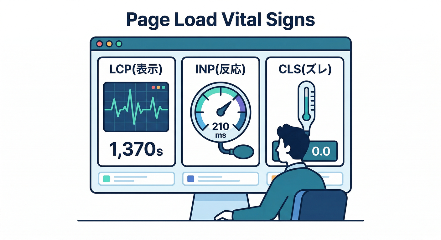 Page Load Vital Signs