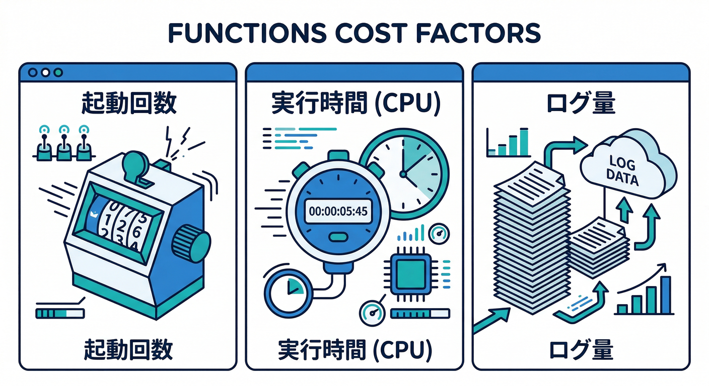Functions Cost Factors