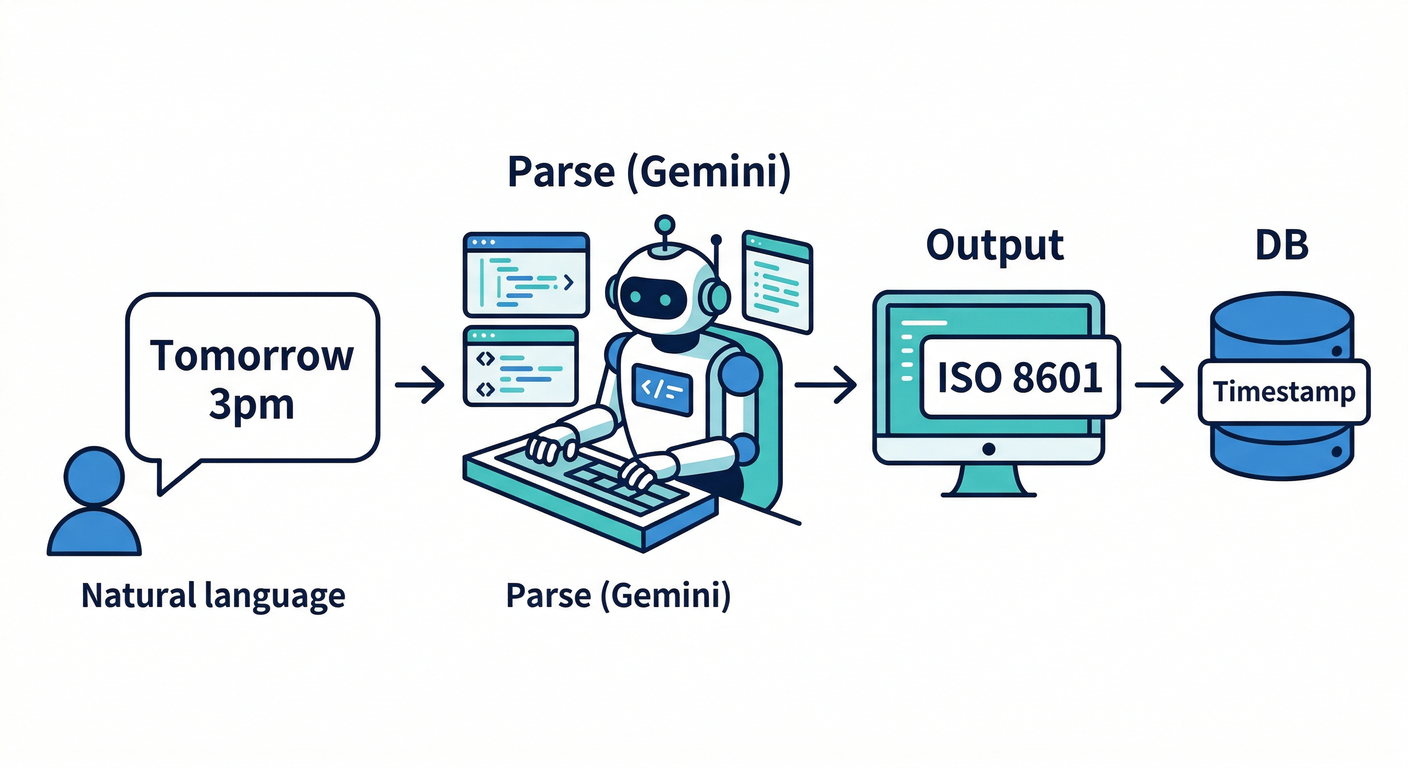 AI Natural Language Date