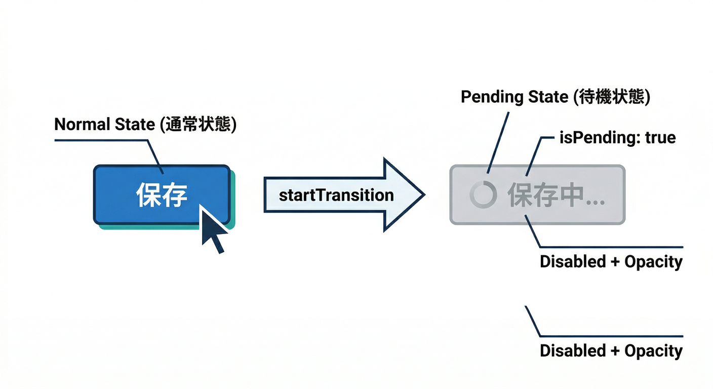 useTransition Pending State