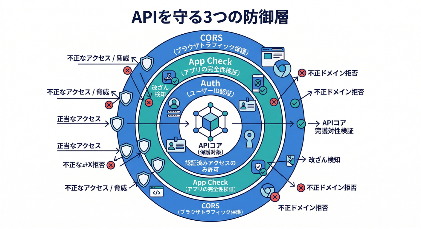 Three Layers of Defense