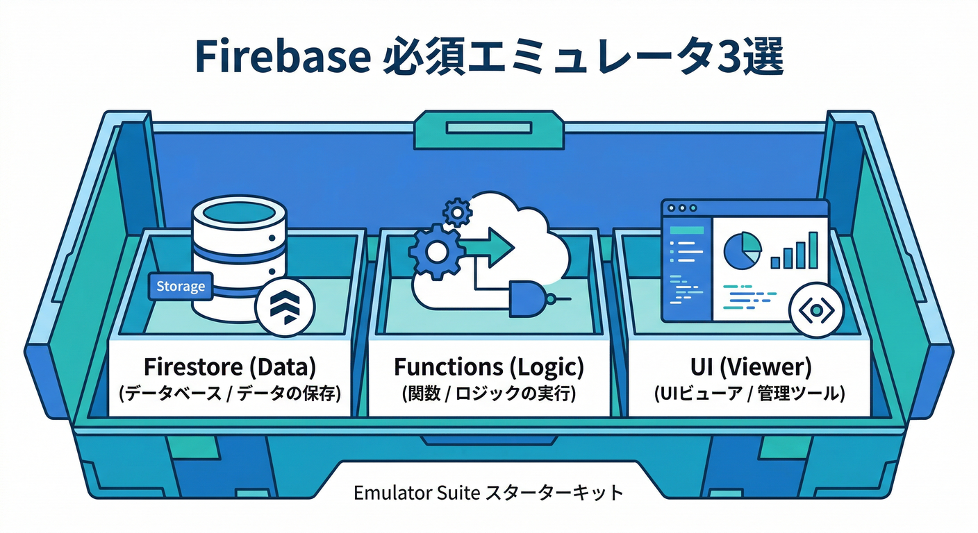 Three Essential Emulators