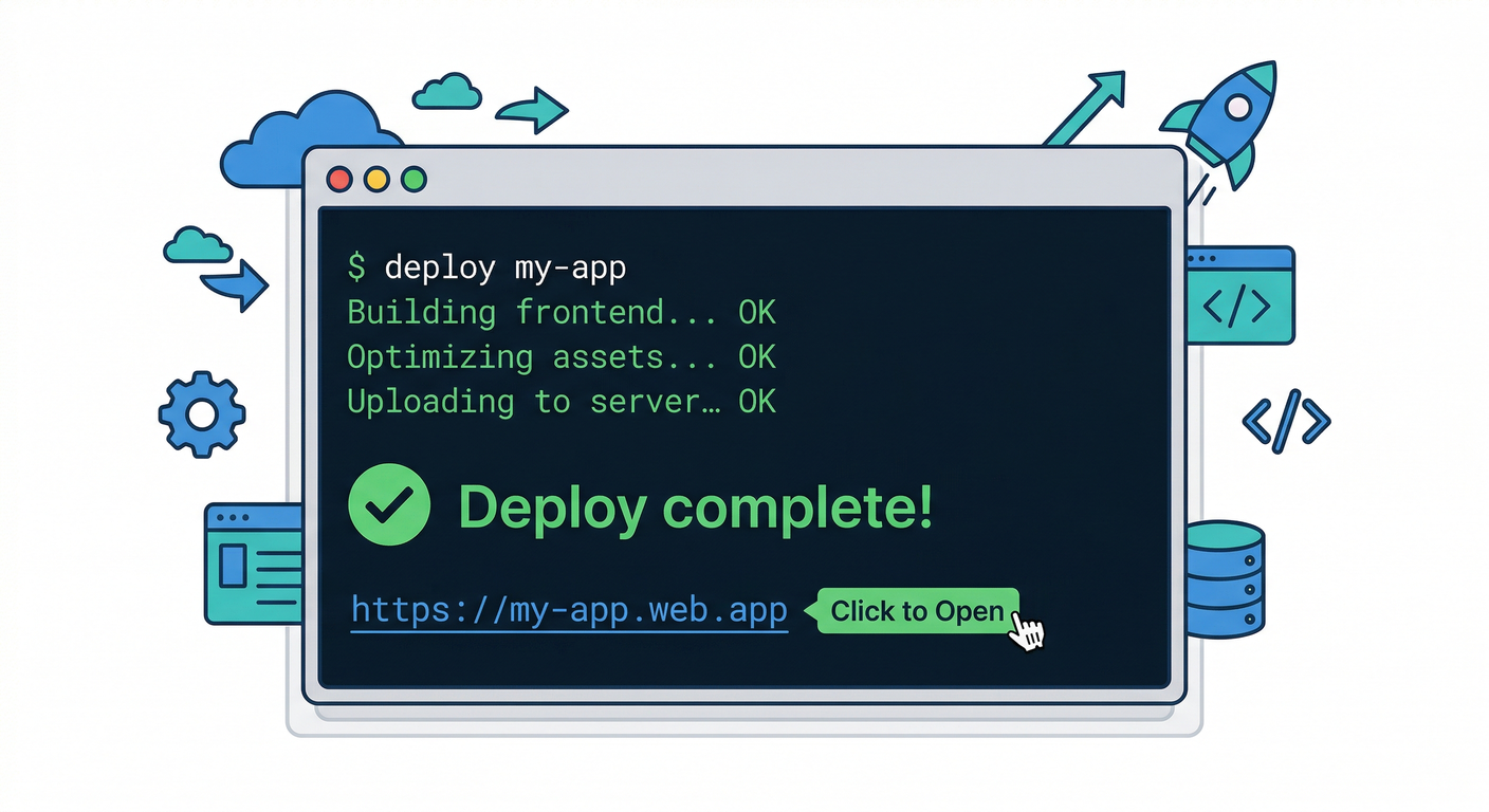 Deploy Success Screen