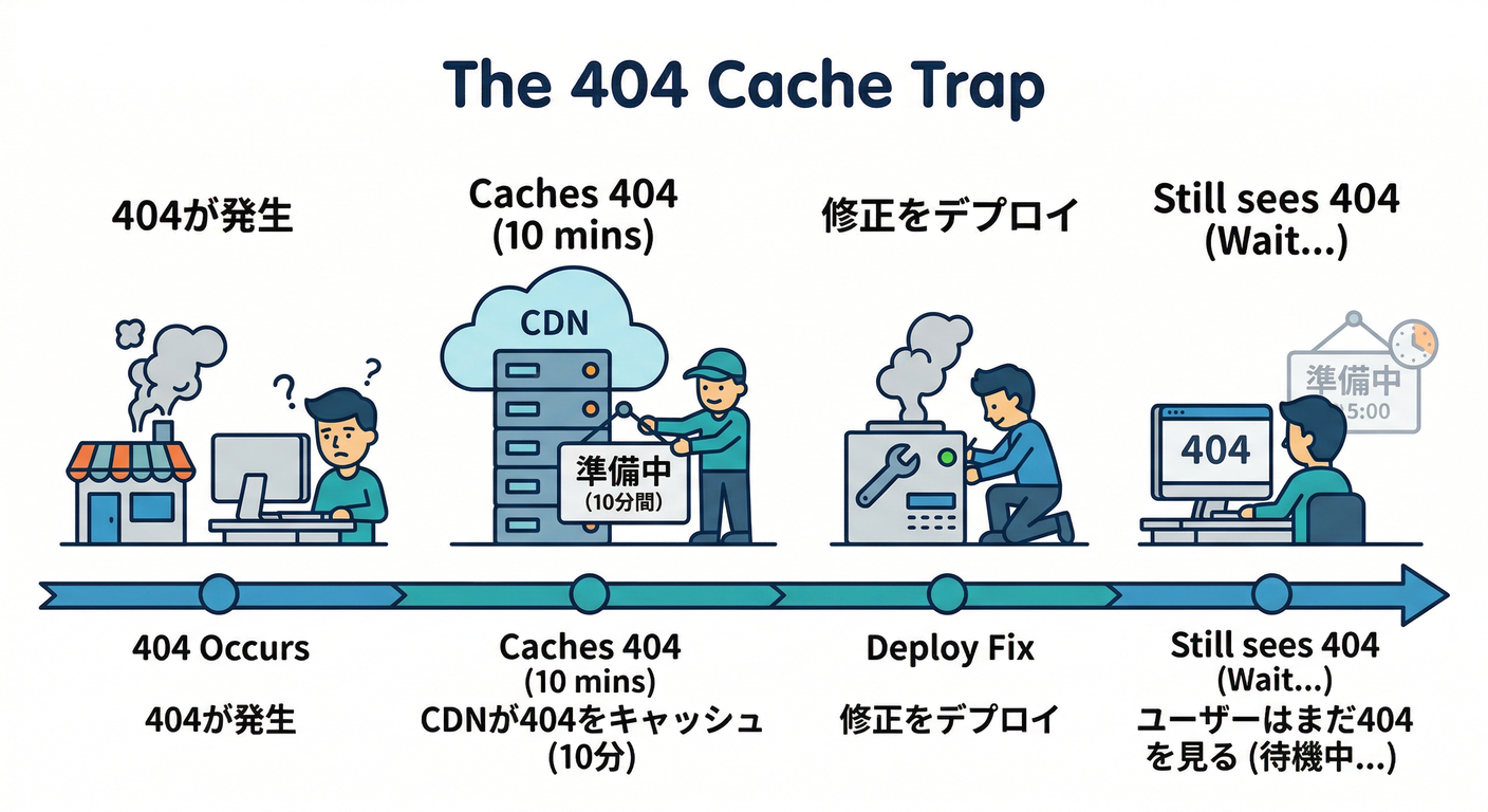 The 404 Cache Trap