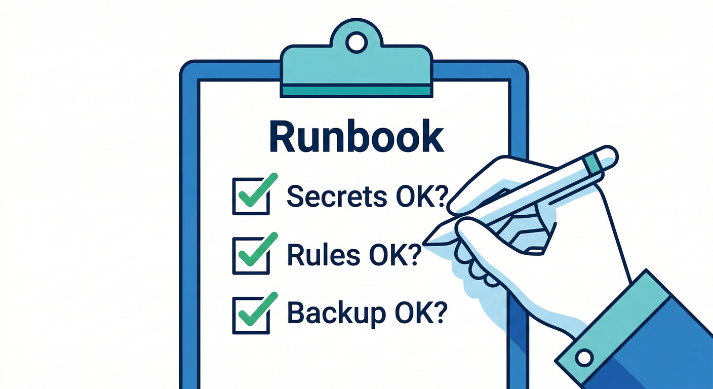 Runbook Checklist