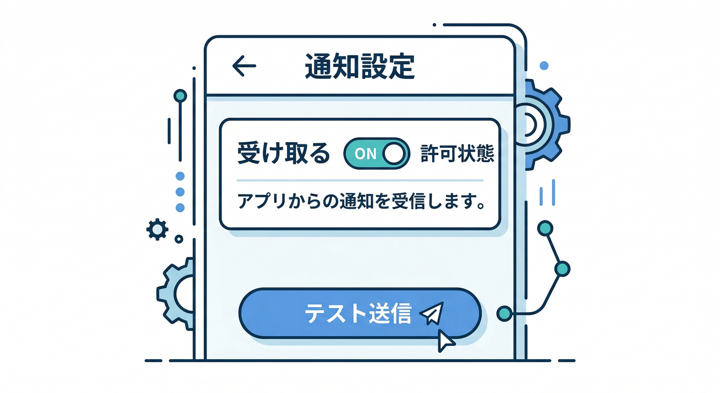Notification Settings Screen Layout