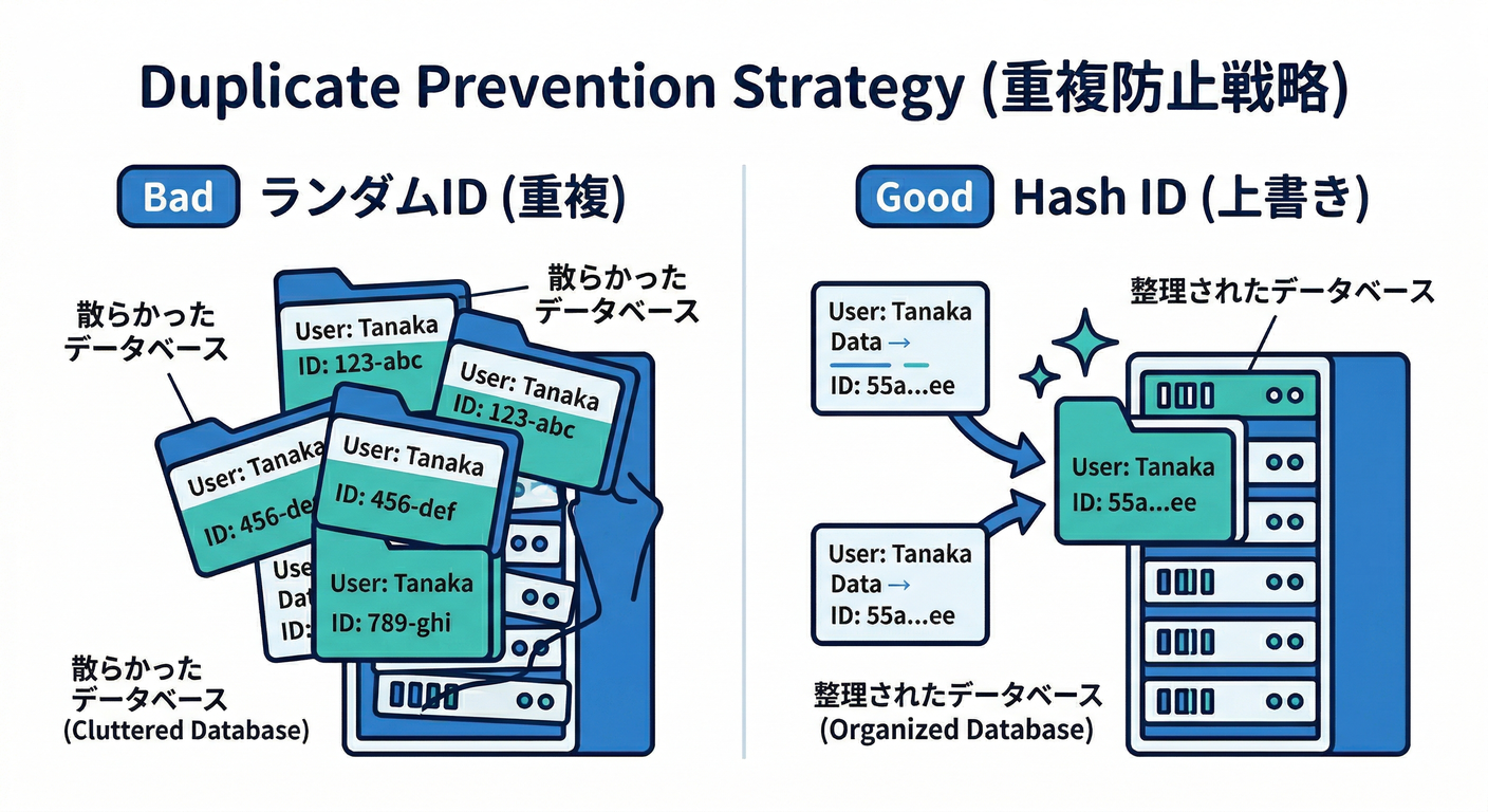 Duplicate Prevention Strategy
