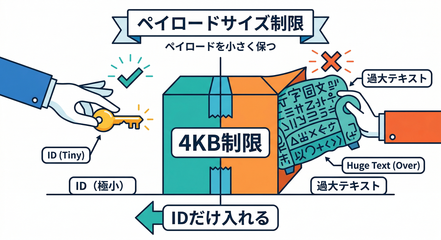 Payload Size Limit (4KB)