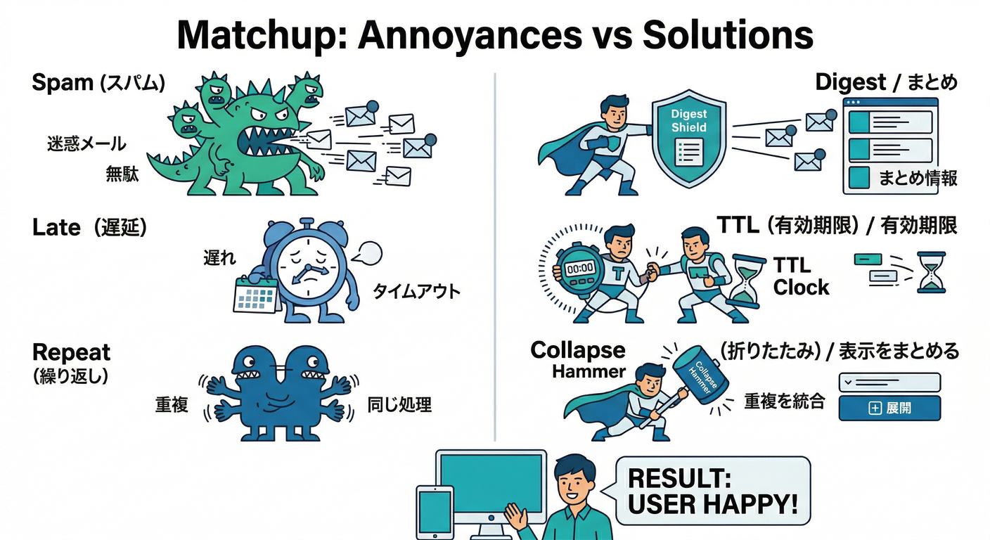 3 Annoyances vs 3 Solutions
