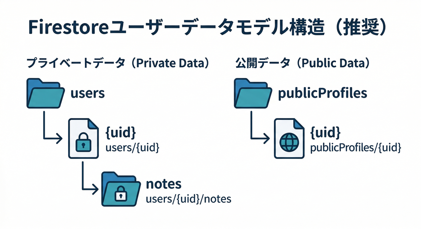User Data Model Structure