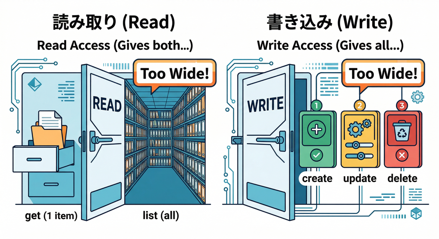 Read and Write Granularity Trap