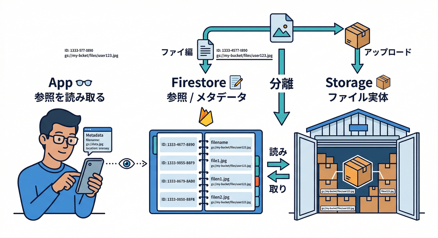 Storage vs Firestore Role
