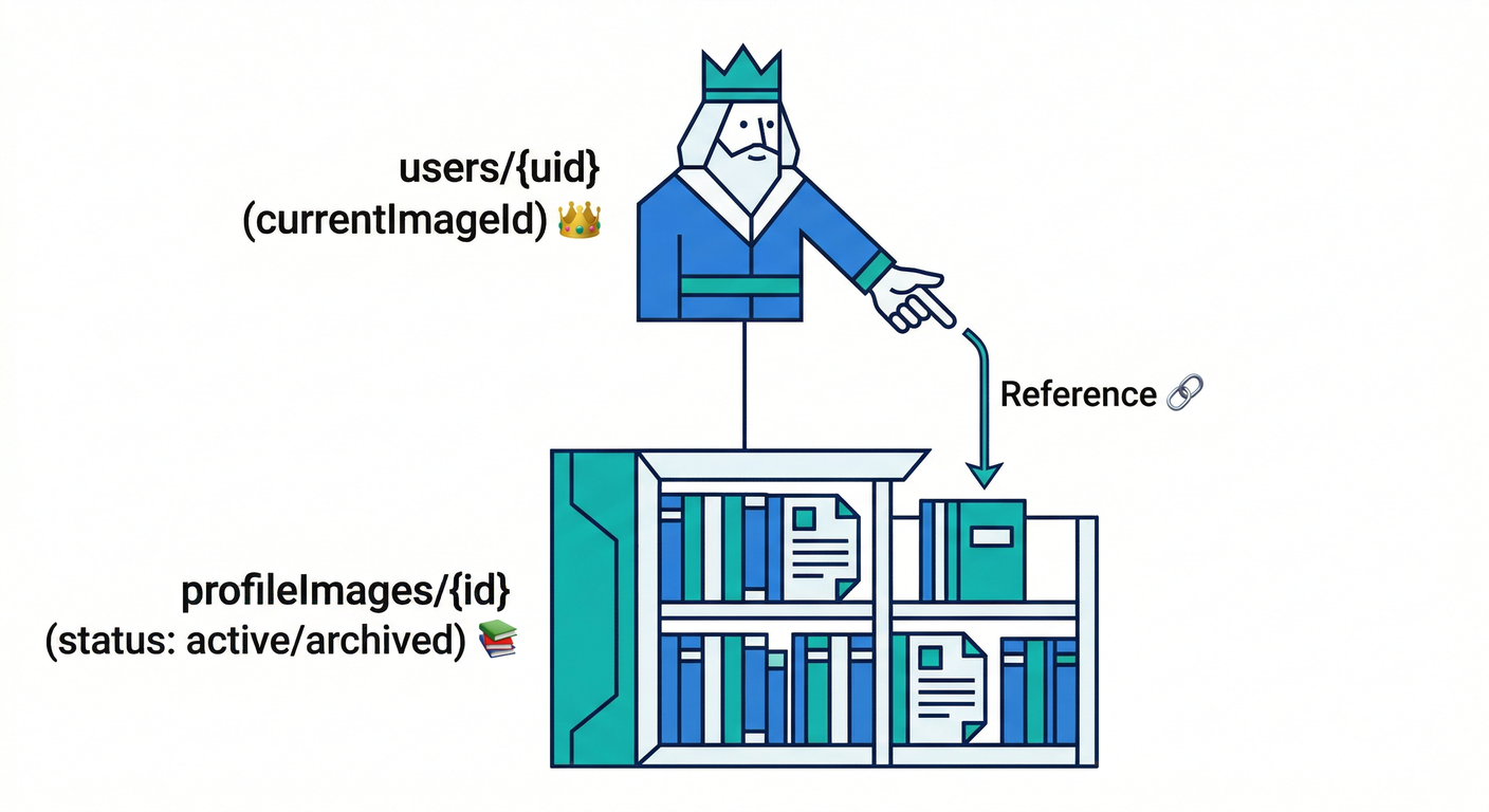 Profile Image History Schema