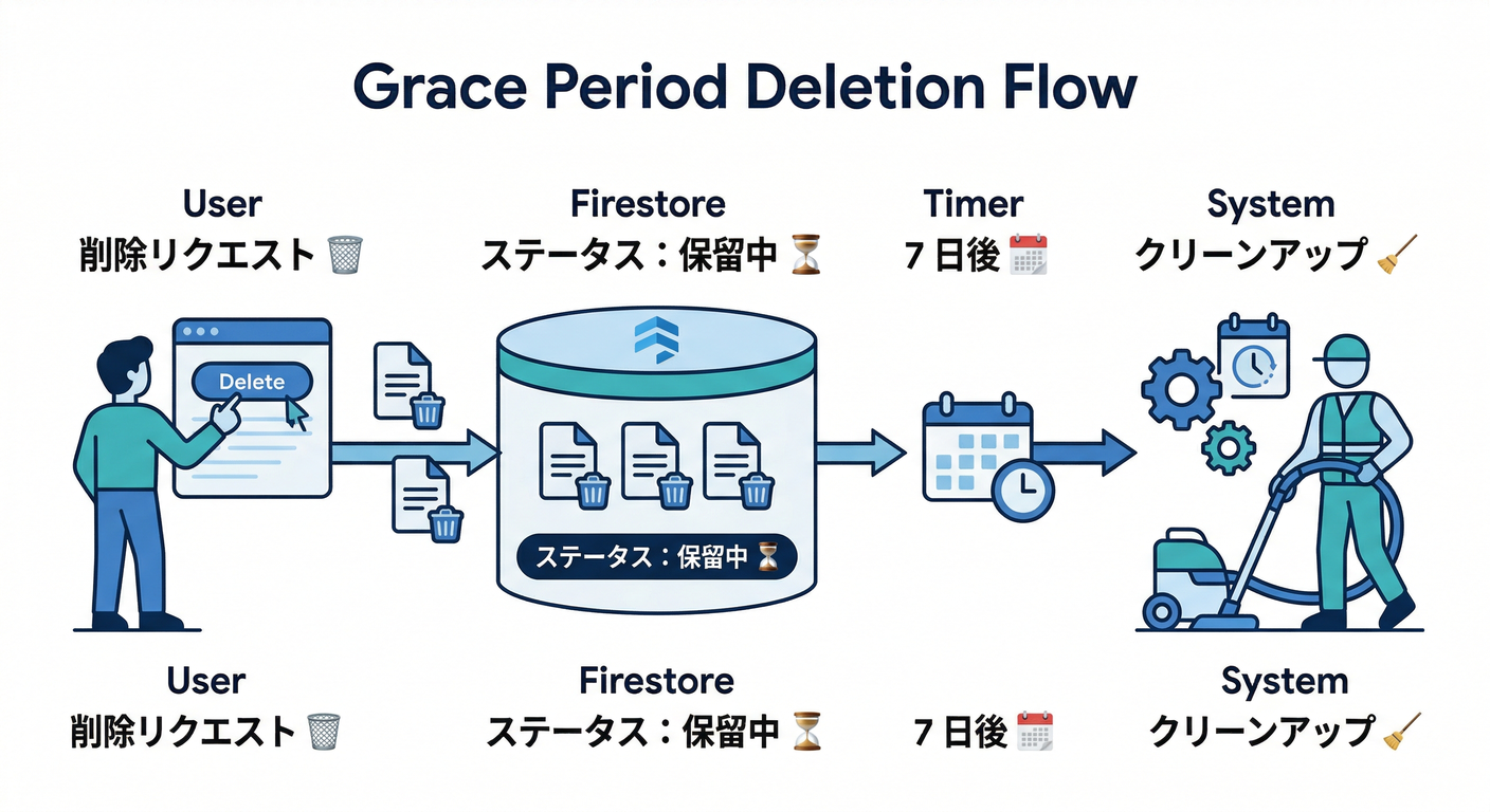 Grace Period Deletion Flow