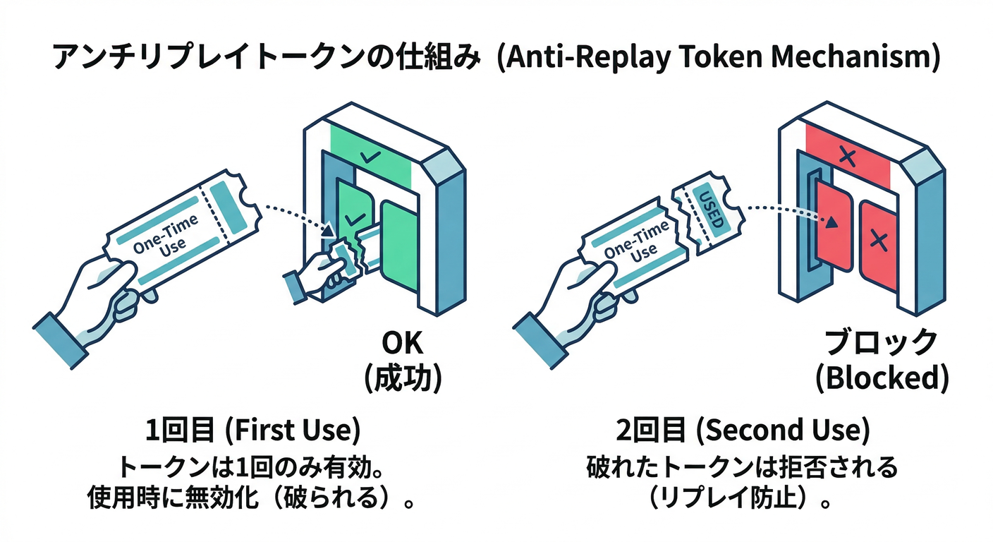 Anti-Replay Token