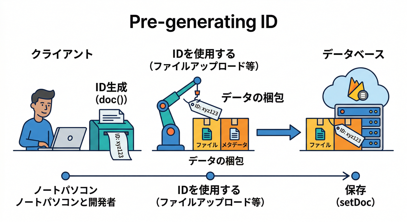 Pre-generating ID Flow