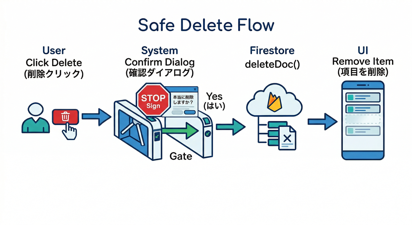 Safe Delete Flow