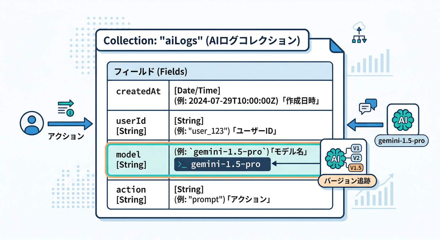 AI Log Schema Diagram