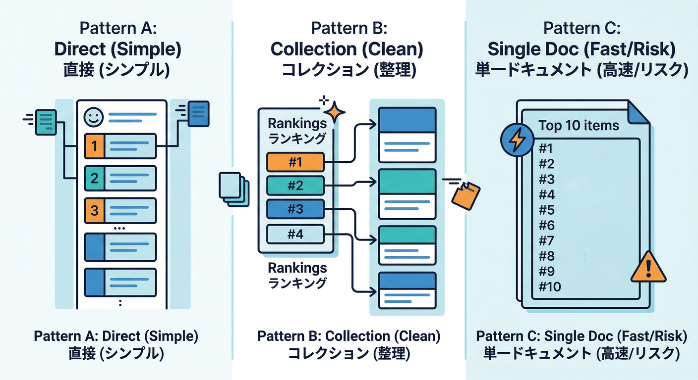 Ranking Patterns