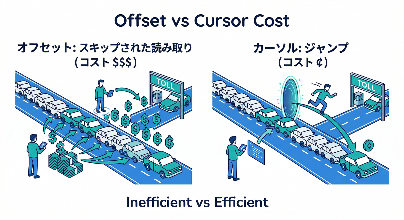 Offset vs Cursor Cost