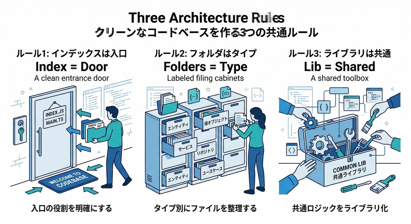 Three Architecture Rules
