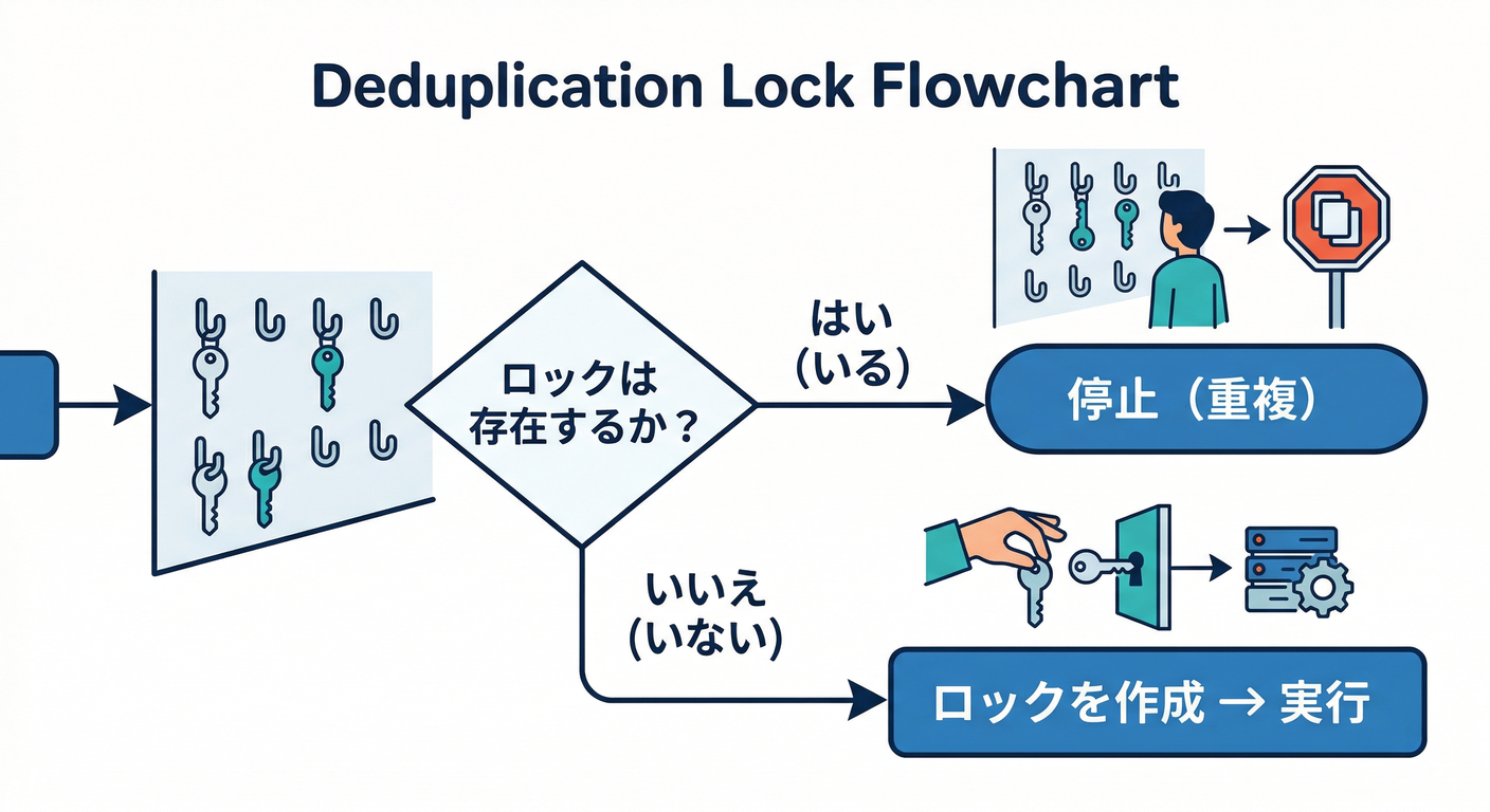 Deduplication Lock Flow
