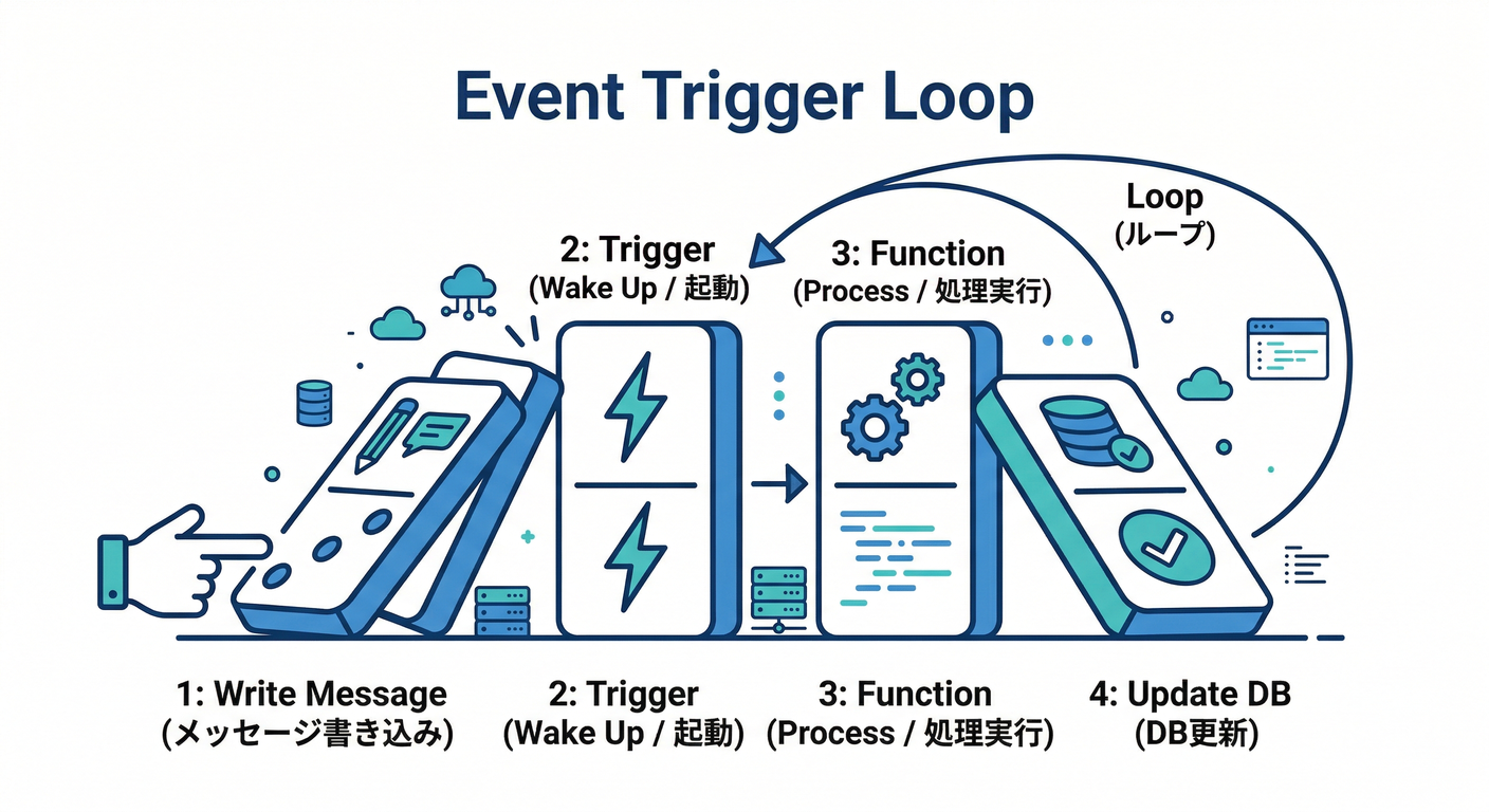Event Trigger Loop