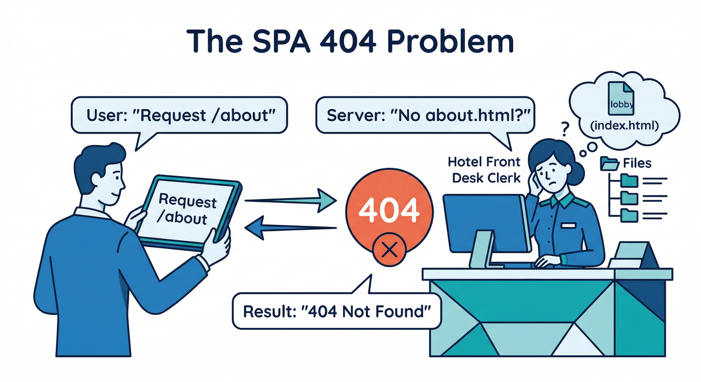 The SPA 404 Problem