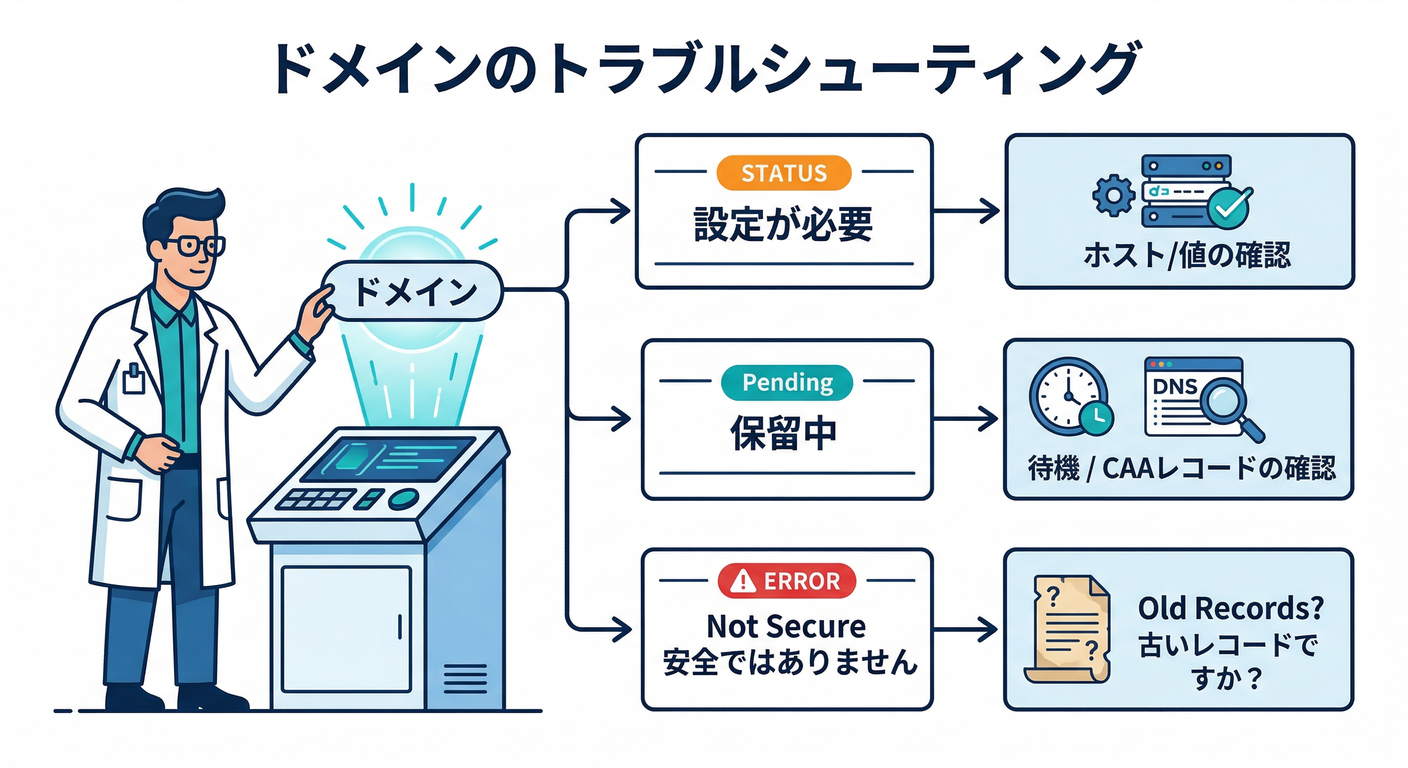 Domain Troubleshooting