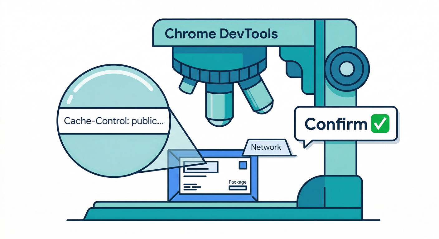 Verifying with DevTools