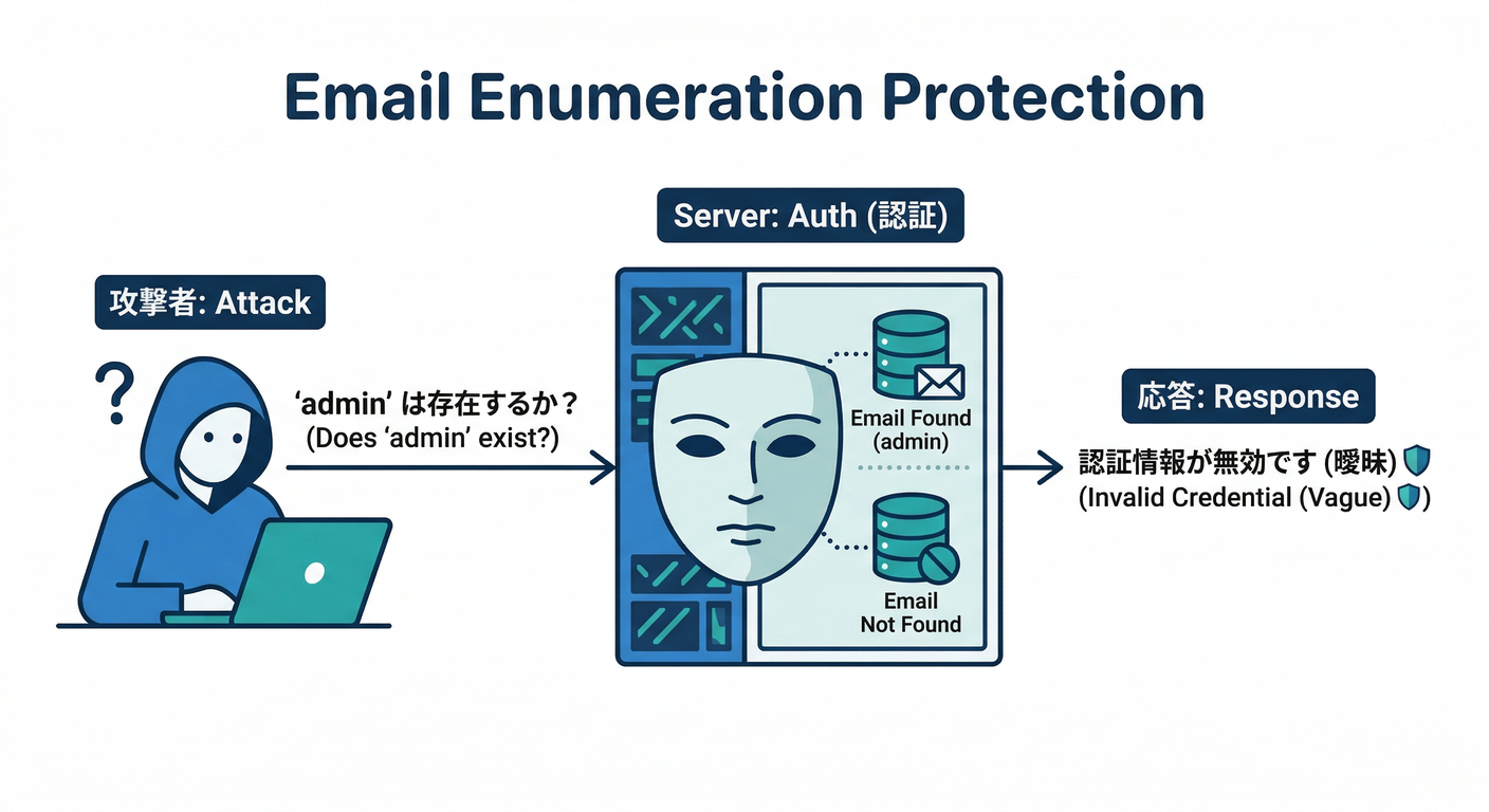 Email Enumeration Protection