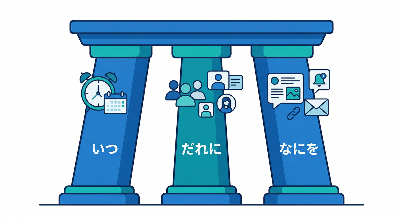 Three Pillars of Notification Design