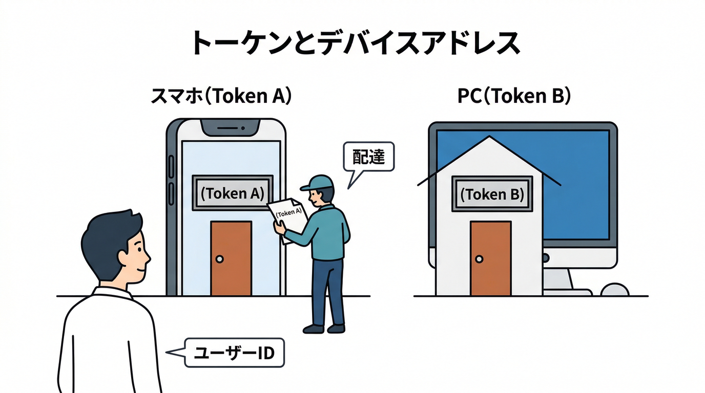 Token as Device Address