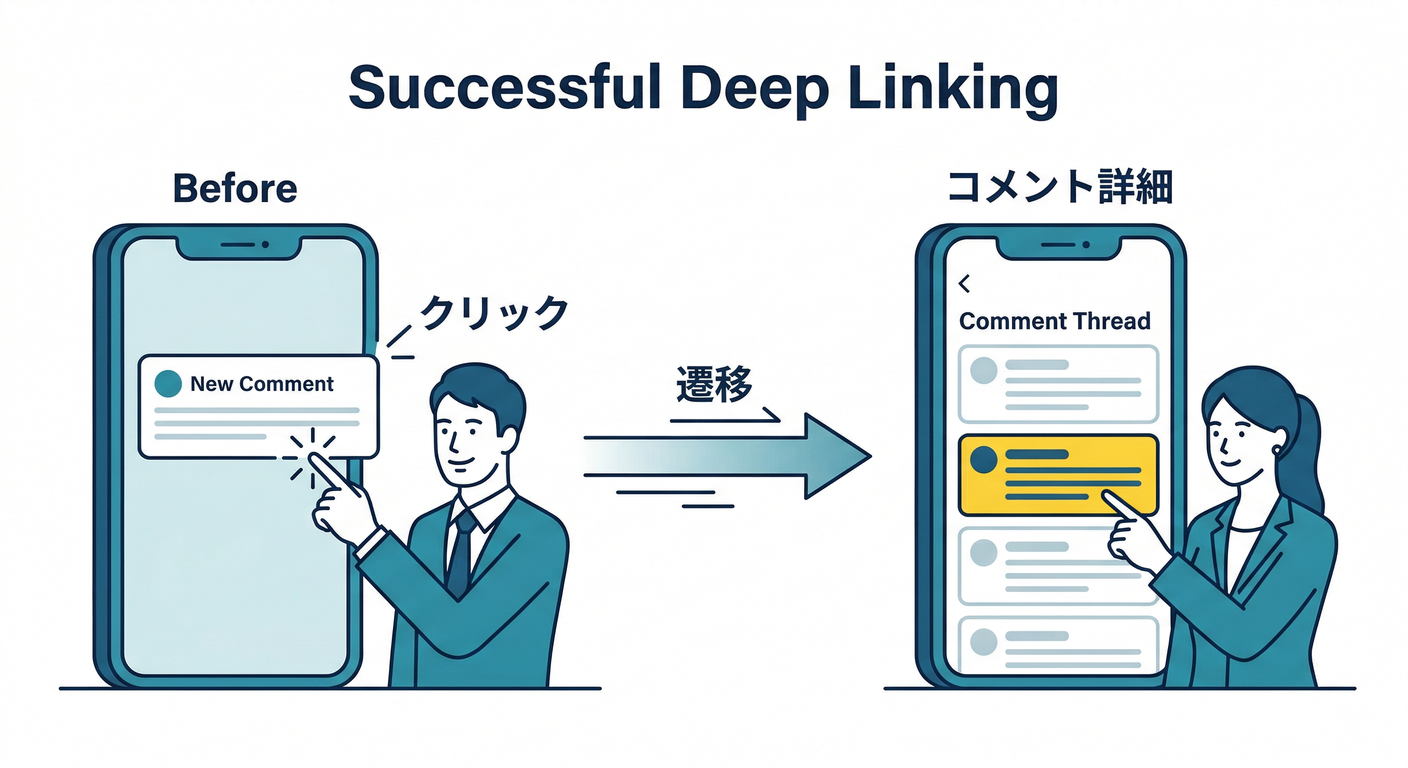 Successful Deep Linking