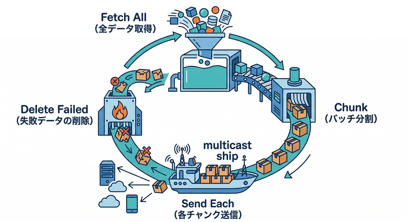 Batch Send and Cleanup Logic