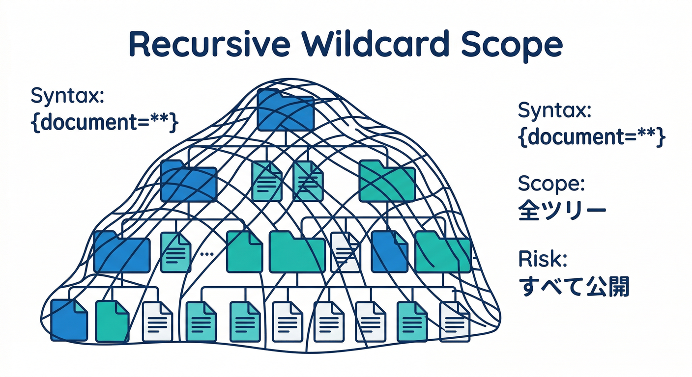 Recursive Wildcard Scope