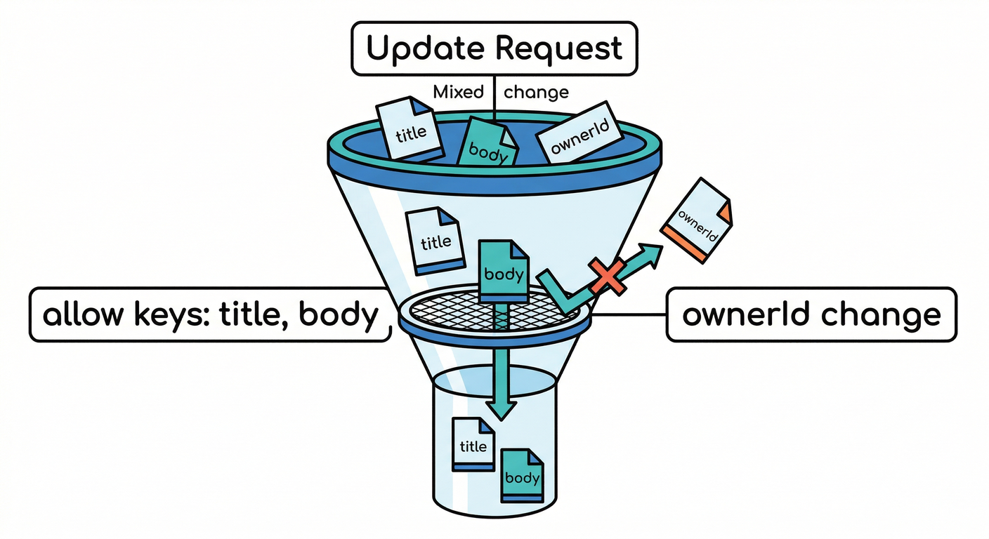 Secure Update Filtering