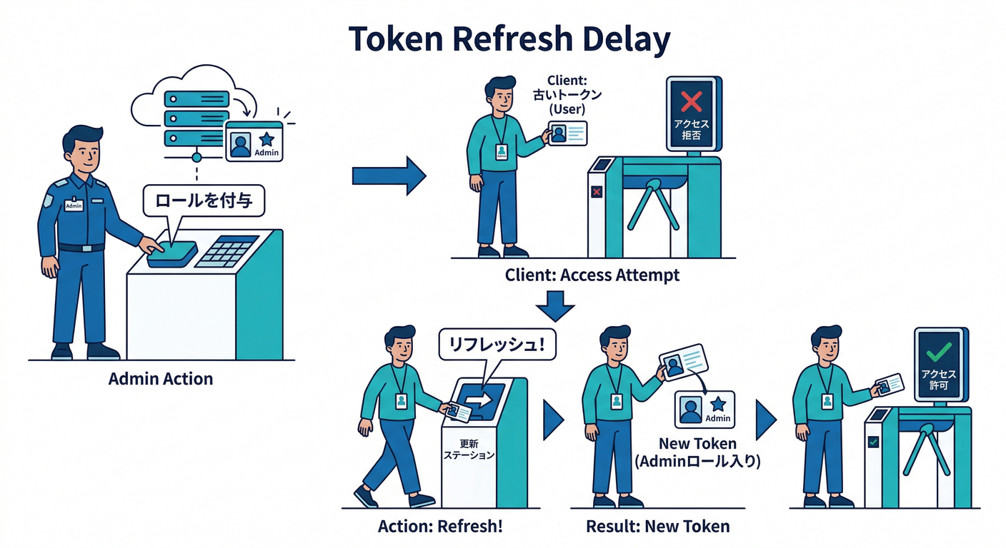 Token Refresh Delay