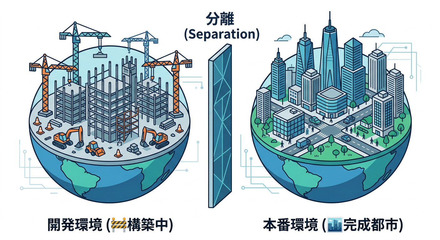 Dev vs Prod Environments