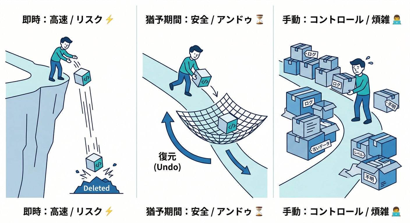 Deletion Strategy Comparison